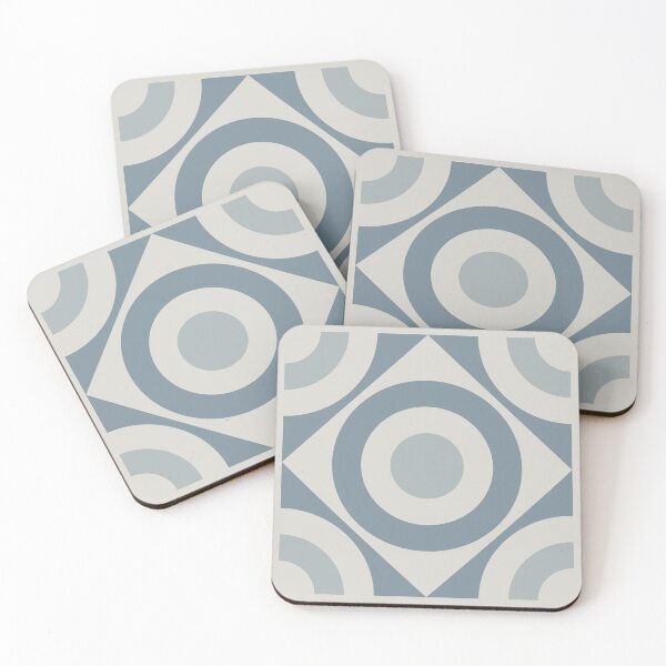 Item preview, Geometric Pattern: Rondel Diamond: Bluestone designed and sold by Red Wolf.