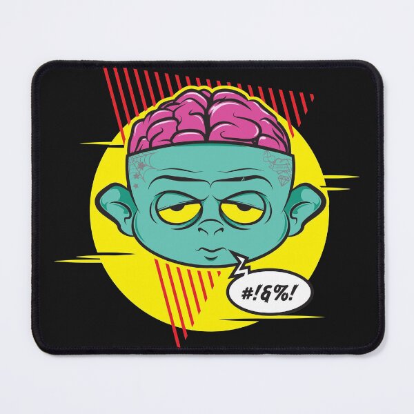 Item preview, Retro Zombie Brain designed and sold by maje23.
