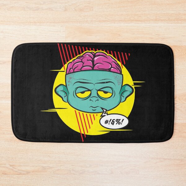 Item preview, Retro Zombie Brain designed and sold by maje23.
