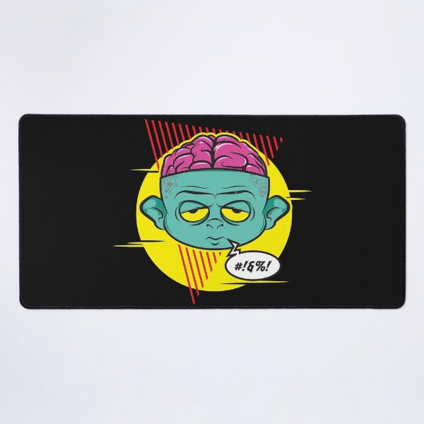 Item preview, Retro Zombie Brain designed and sold by maje23.