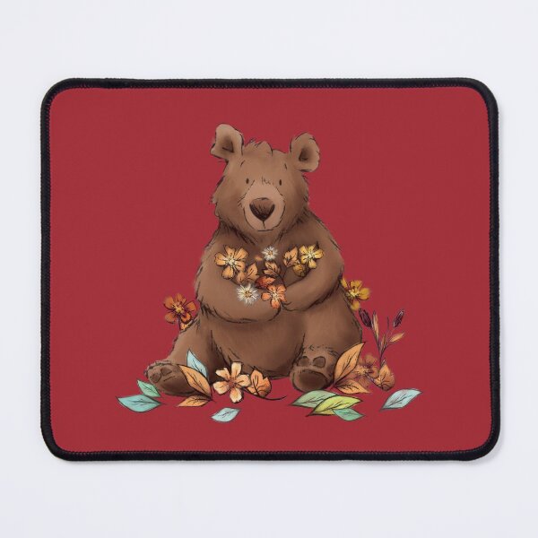 Item preview, Autumnal Friendly Bear Character designed and sold by Jade Lawley.
