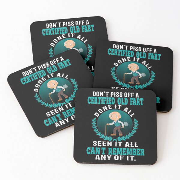 Item preview,  Dont Piss Certified Fart Funny Papa Senior designed and sold by dianev79.
