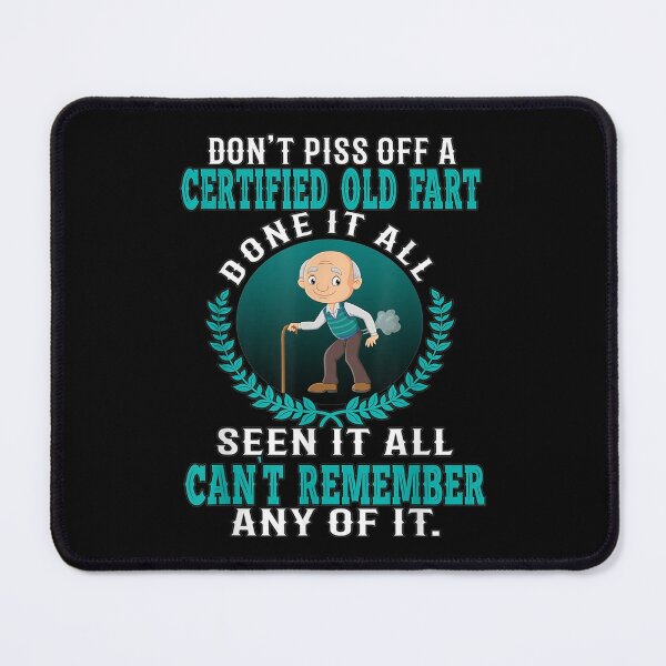 Don'T Piss Off Old People Funny Gag Gifts For Elderly People Magnet for  Sale by tanalan