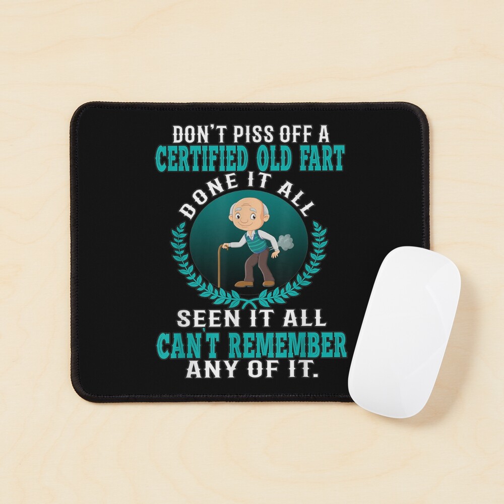 Don'T Piss Off Old People Funny Gag Gifts For Elderly People Magnet for  Sale by tanalan
