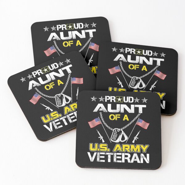 Item preview,  Proud Aunt Army Veteran American Flag Military designed and sold by dianev79.