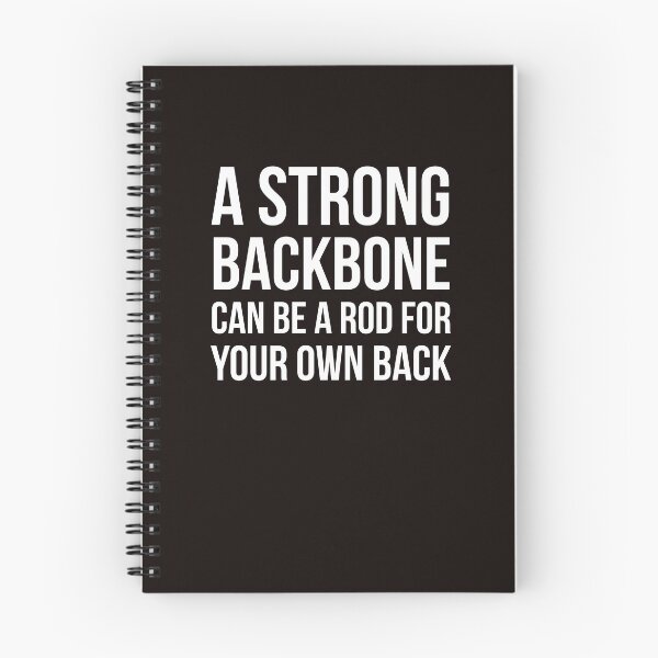 Item preview, Strong backbone designed and sold by Slogans4u.
