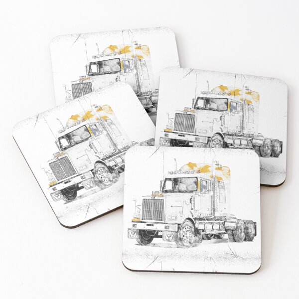 Item preview, Color abstract Truck designed and sold by artdragongift 15.