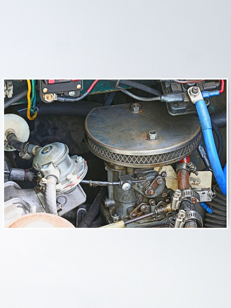 "Car engine" Poster for Sale by narrabeenbeach Redbubble