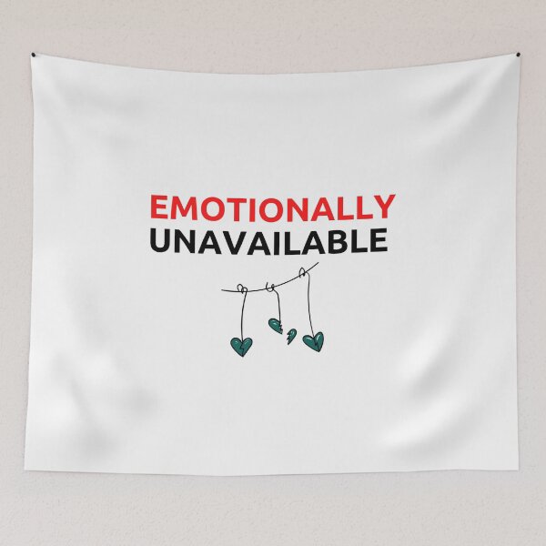 Item preview, EMOTIONALLY UNAVAILABLE designed and sold by photograpyshop.