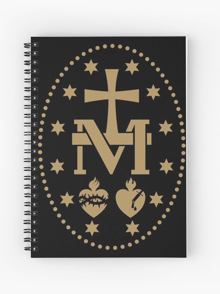 Cuaderno de espiral for Sale con la obra «Medalla Milagrosa Virgen María»  de Beltschazar