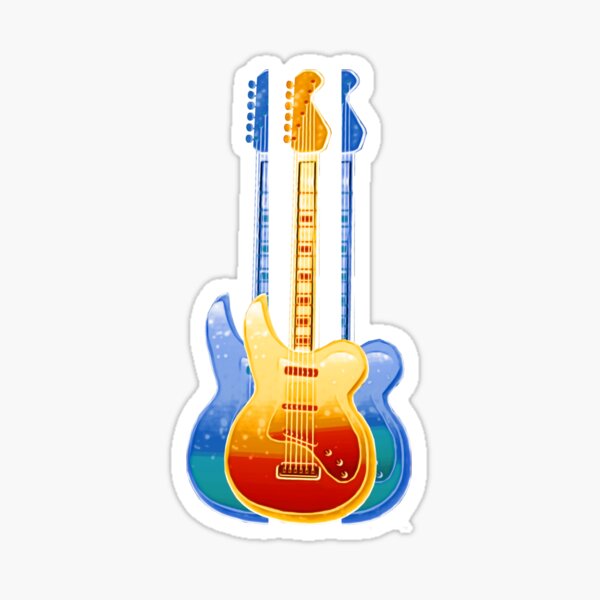 Artikel-Vorschau von Rockgitarre, designt und verkauft von evisionarts.
