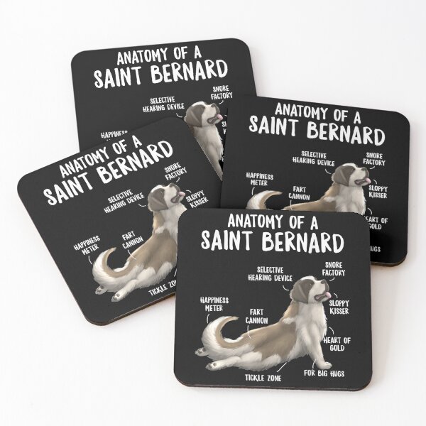 Item preview,  Anatomy Saint Bernard Owner Berner Puppy Funny Cute designed and sold by dianev79.