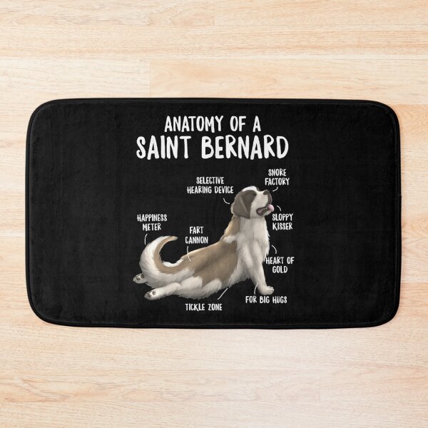 Item preview,  Anatomy Saint Bernard Owner Berner Puppy Funny Cute designed and sold by dianev79.