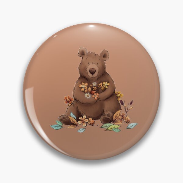 Item preview, Autumnal Friendly Bear Character designed and sold by Jade Lawley.