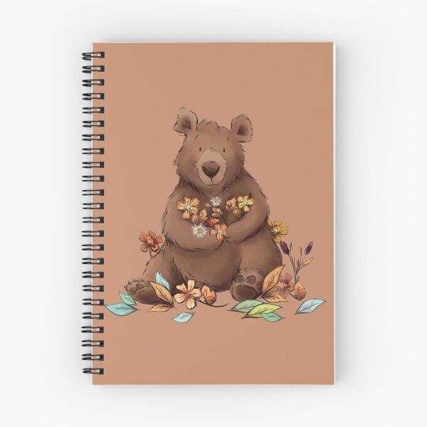 Item preview, Autumnal Friendly Bear Character designed and sold by Jade Lawley.