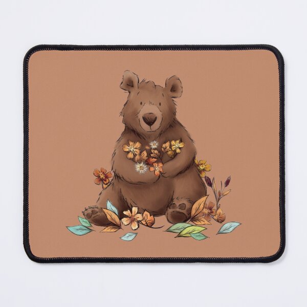 Item preview, Autumnal Friendly Bear Character designed and sold by Jade Lawley.