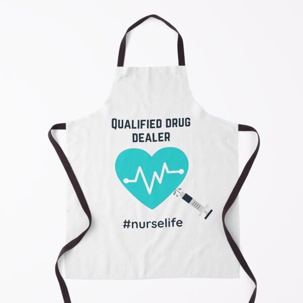 Item preview, Qualified Medication Dealer. Nurse Life. Funny Gift for Nurses. designed and sold by BlushingCreatives.