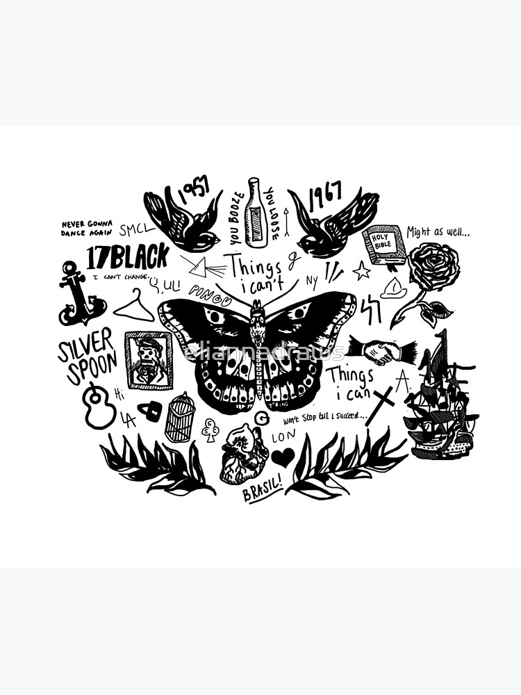 Harry - All Tattoos by eliannadraws