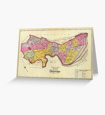 Cambridge Massachusetts 1903 Greeting Card