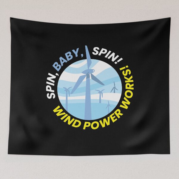 Item preview, Windpower Wind Power Works Wind Energy designed and sold by MooonTees.