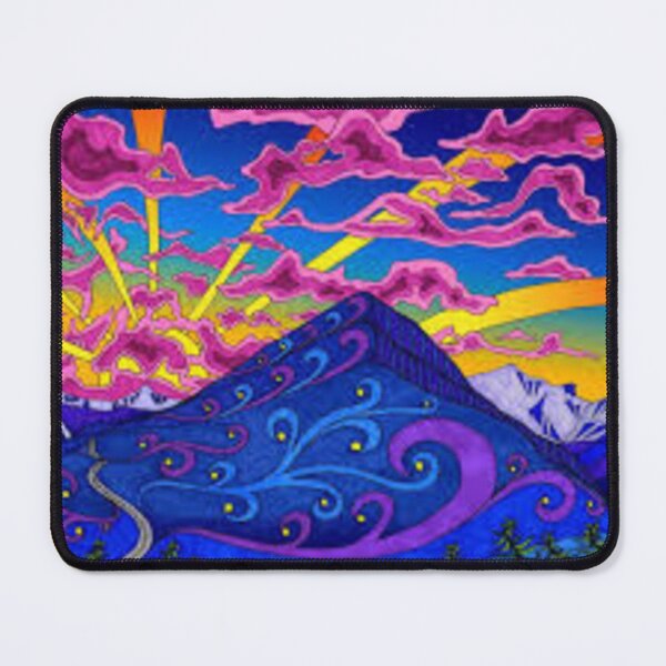 Item preview, Trippy Psychedelic Landscape designed and sold by DestinyCalling.