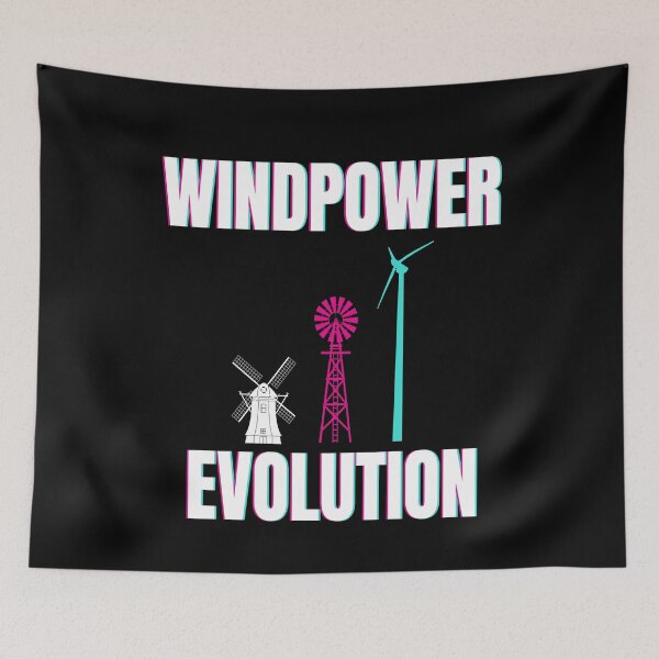 Item preview, Windpower Wind Power Evolution Wind Energy designed and sold by MooonTees.