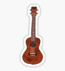 Ukulele Drawing Stickers | Redbubble