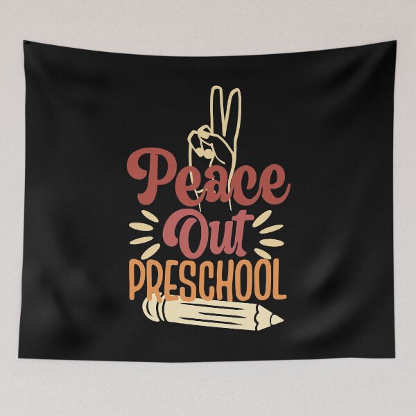 Item preview, Peace Out Preschool designed and sold by eajob.