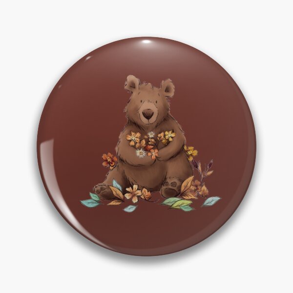 Item preview, Autumnal Friendly Bear Character designed and sold by Jade Lawley.