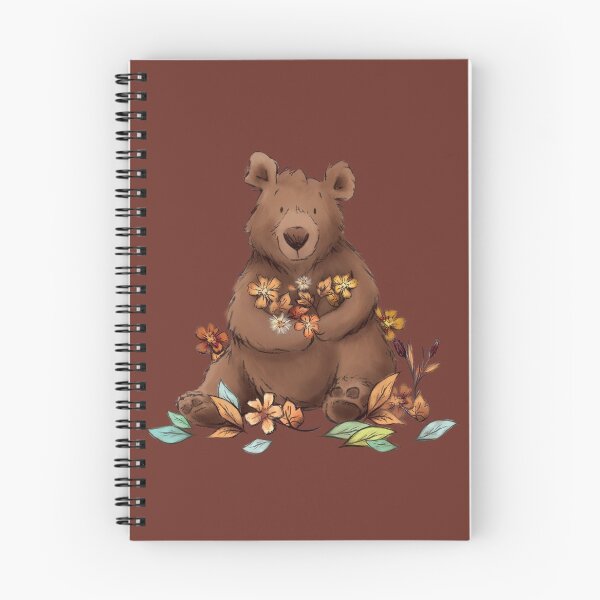 Item preview, Autumnal Friendly Bear Character designed and sold by Jade Lawley.