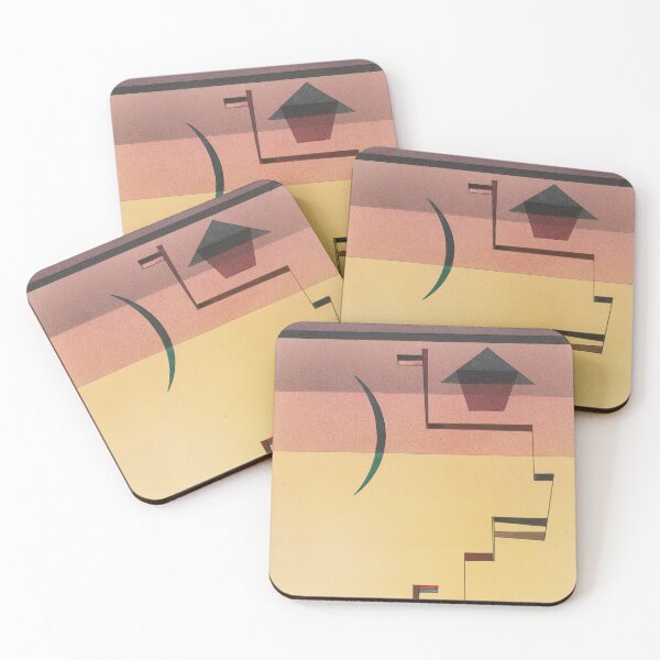 Item preview, Wassily Kandinsky "Eckig (Angular)" designed and sold by sunny-007.