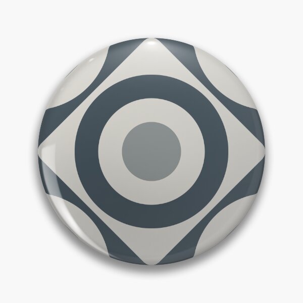 Item preview, Geometric Pattern: Rondel Diamond: Pebble designed and sold by Red Wolf.