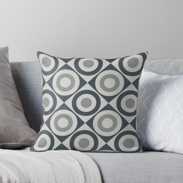 Item preview, Geometric Pattern: Rondel Diamond: Pebble designed and sold by Red Wolf.