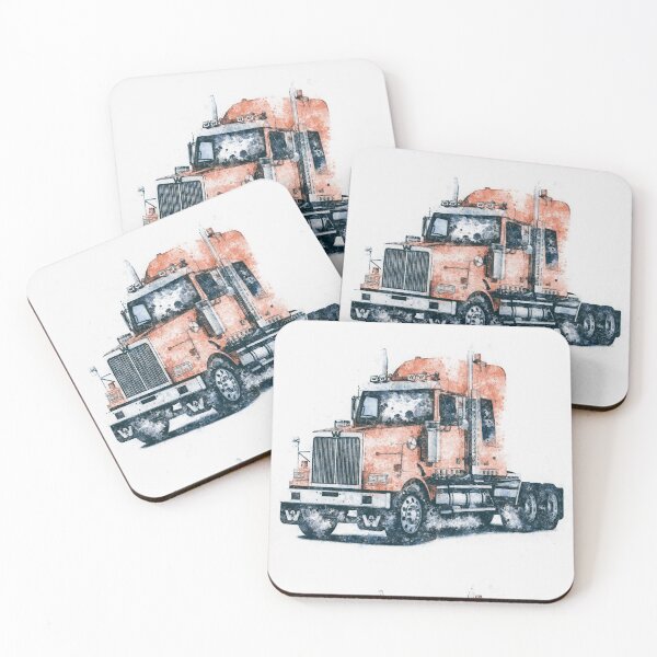 Item preview, Color abstract Truck designed and sold by artdragongift 15.