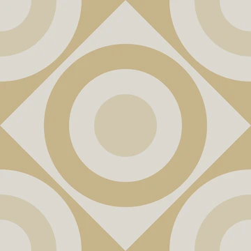 Artwork thumbnail, Geometric Pattern: Rondel Diamond: Sandstone by Red Wolf