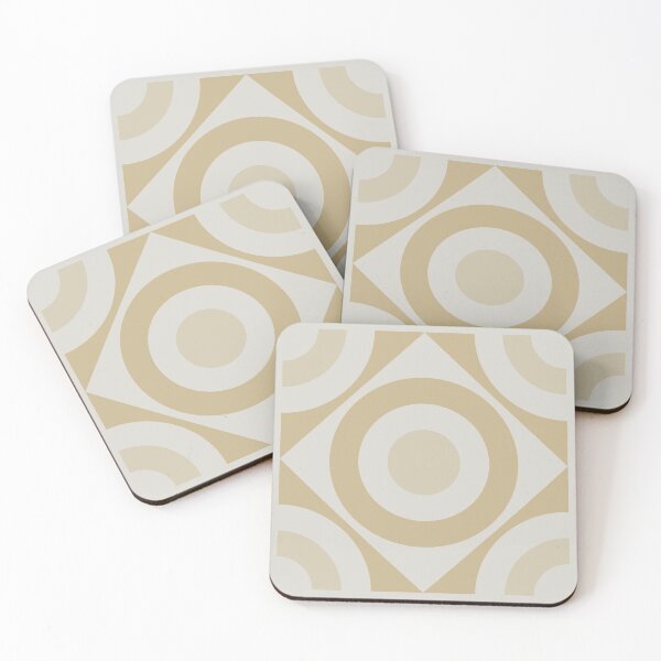Item preview, Geometric Pattern: Rondel Diamond: Sandstone designed and sold by Red Wolf.