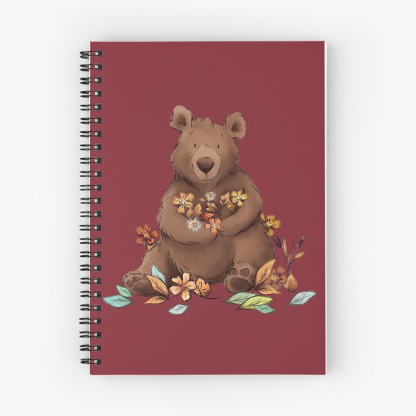 Item preview, Autumnal Friendly Bear Character designed and sold by Jade Lawley.