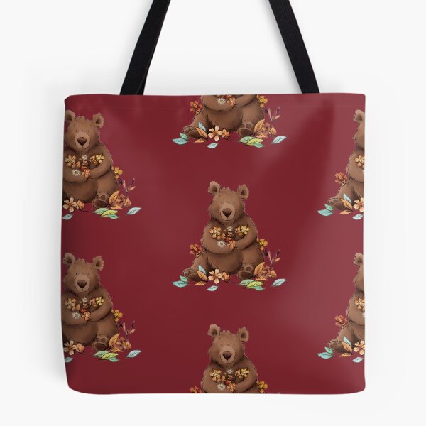 Item preview, Autumnal Friendly Bear Character designed and sold by Jade Lawley.