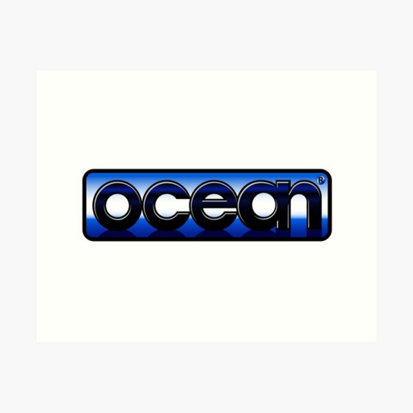 Artikel-Vorschau von Ocean Logo Commodore 64, designt und verkauft von Retro8BitShop.