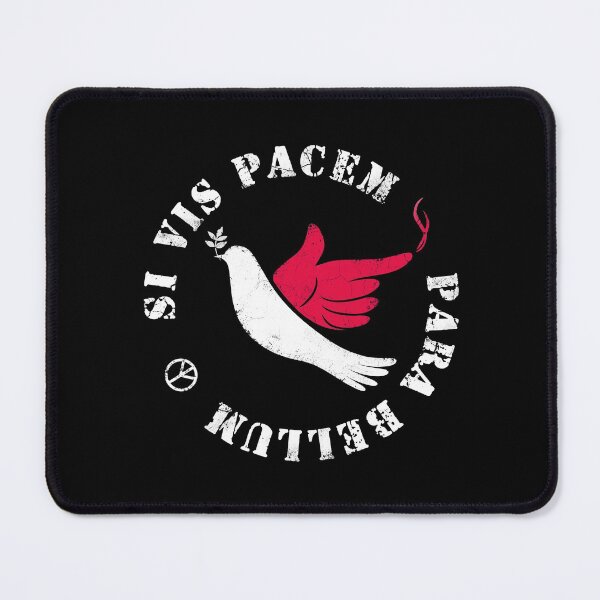 Item preview, Si Vis Pacem Para Bellum (If You Want Peace, Prepare For War) -round text designed and sold by Vash Chen.