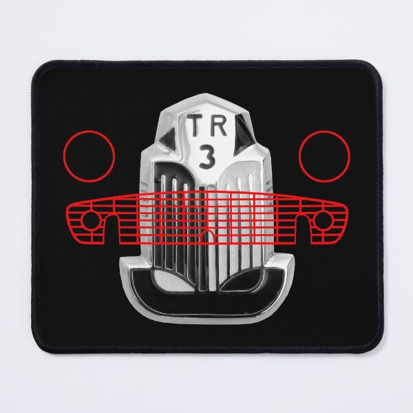Item preview, Triumph TR3 classic 1950s British car grille and emblem designed and sold by soitwouldseem.