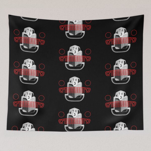 Item preview, Triumph TR3 classic 1950s British car grille and emblem designed and sold by soitwouldseem.