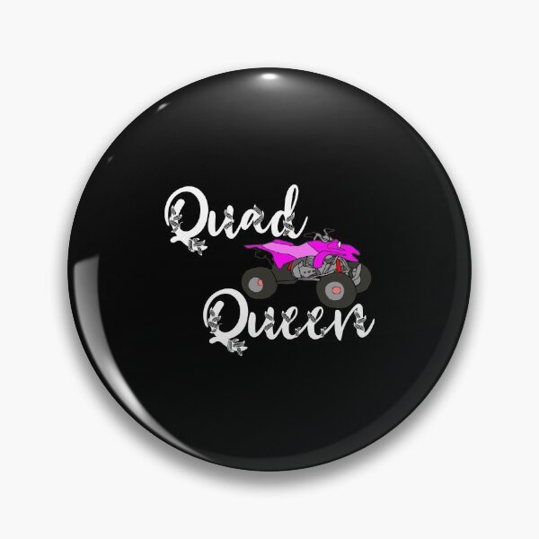 Item preview, Quad Queen Atv Quad Biker Girl Driving Four Wheeler Bikes designed and sold by herwinv.