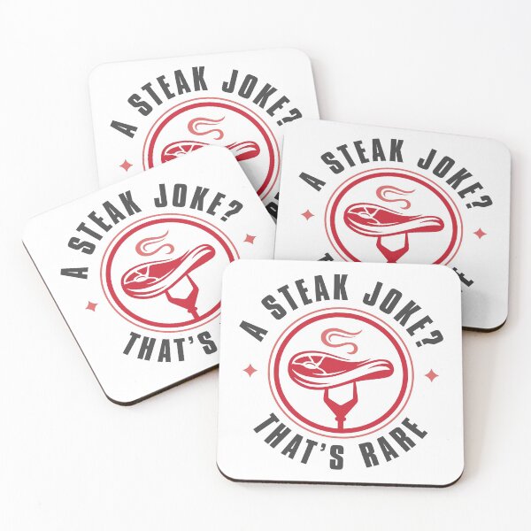 Item preview, A Steak Joke That’s Rare designed and sold by cherrific.