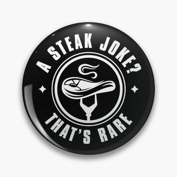 Item preview, A Steak Joke That’s Rare designed and sold by cherrific.