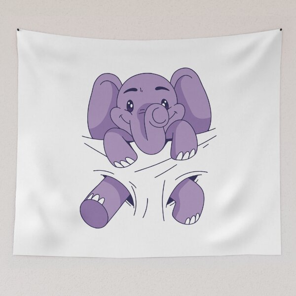 Item preview, Cute baby elephant designed and sold by DerSenat.