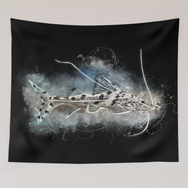 Item preview, Angel catfish - Pimelodus pictus designed and sold by AquariumLutter.