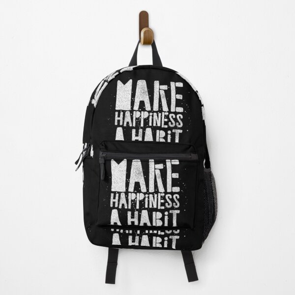 Item preview, Make happiness a habit  designed and sold by WeGotThat.
