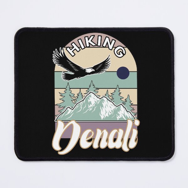 Item preview,  Colorful Retro Mount Denali Hiking  Best Gift For  Friend & Family - Hiking Is My Passion  designed and sold by medbdj.