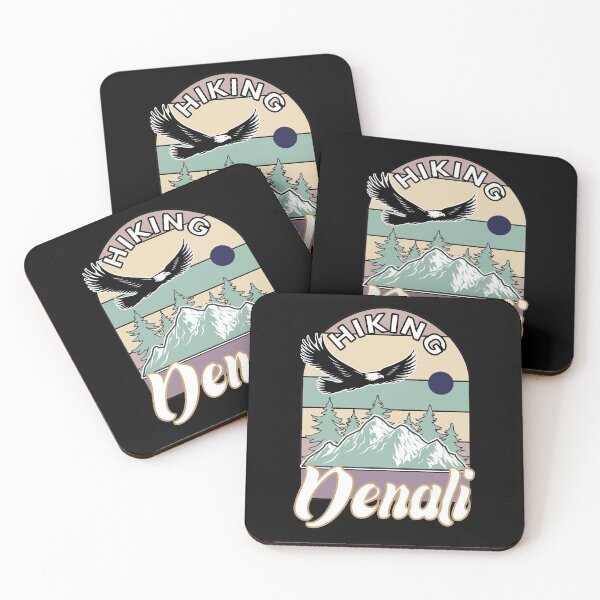 Item preview,  Colorful Retro Mount Denali Hiking  Best Gift For  Friend & Family - Hiking Is My Passion  designed and sold by medbdj.